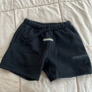 Essentials Fear Of God Black Shorts